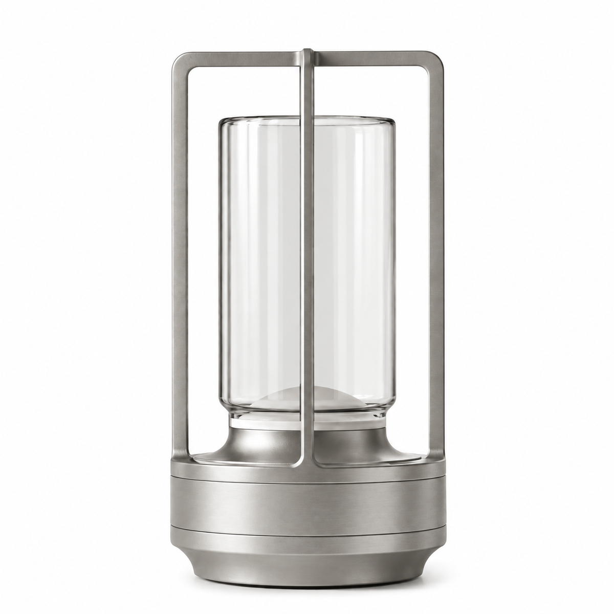 Rechargeable crystal table lamp black gold silver – view 8