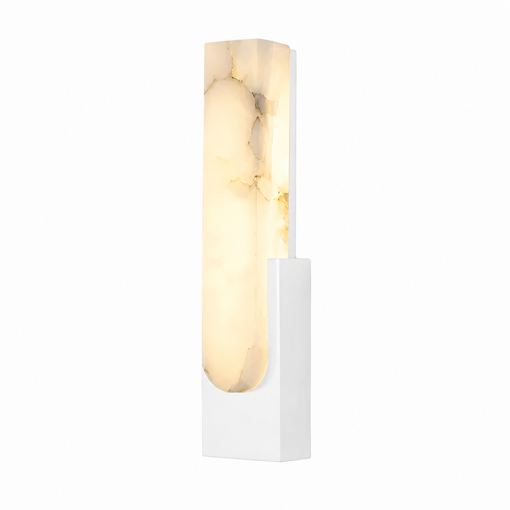 Alabaster Wall Light – Modern Natural Stone Wall Sconce