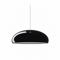 Italian style gloss metal dome pendant light