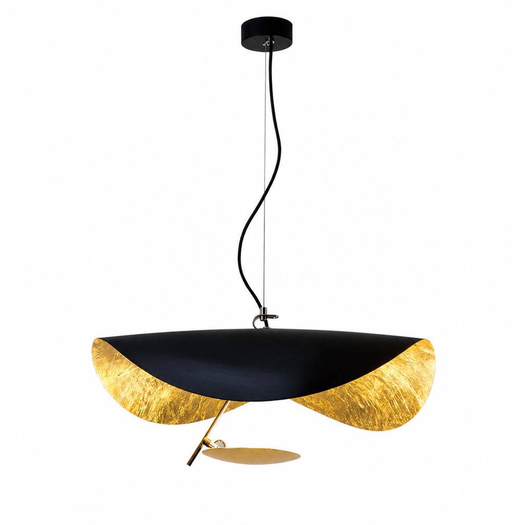 Scandinavian pendant light with artistic light reflection by BROKLEN – view 2