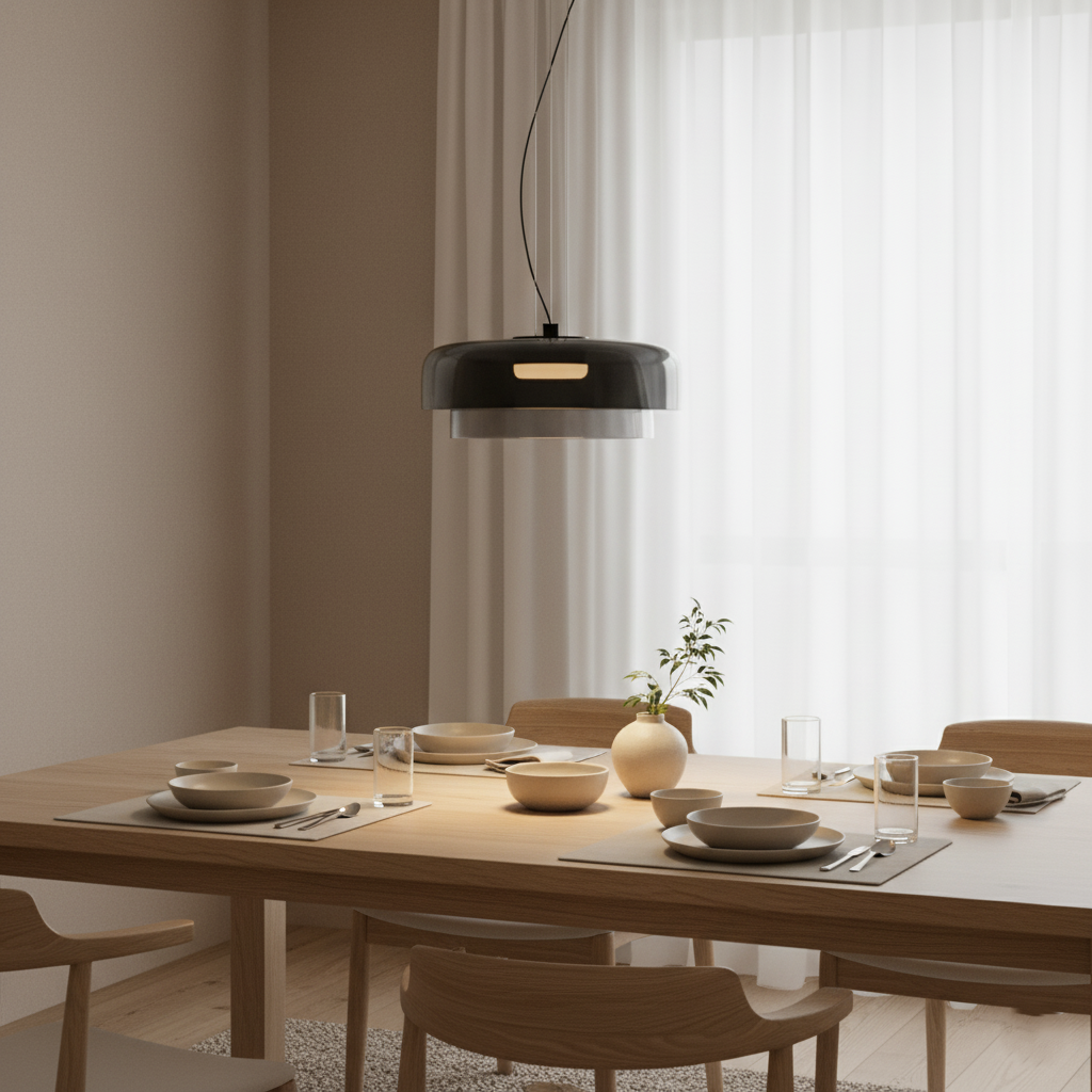 Nordic celestial glass pendant light by BROKLEN – view 9