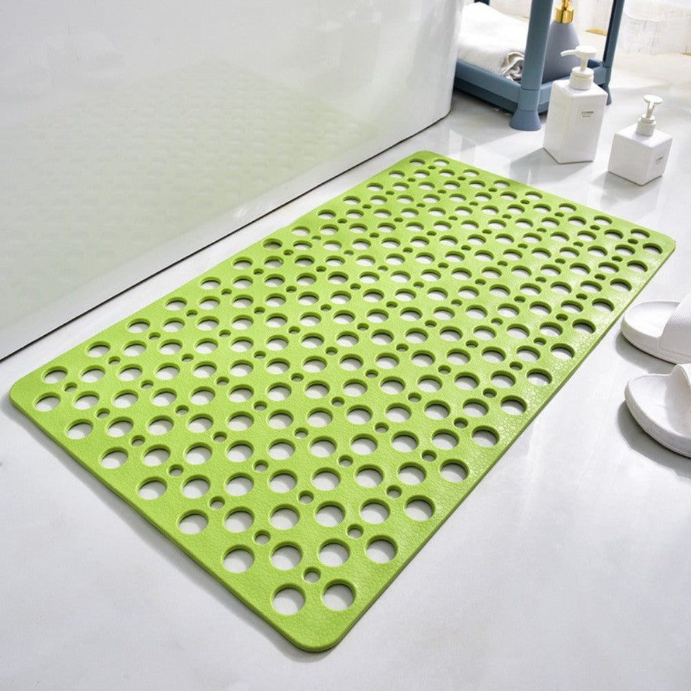 Non-slip PVC shower mat with suction cups and drainage holes by BROKLEN – view 7