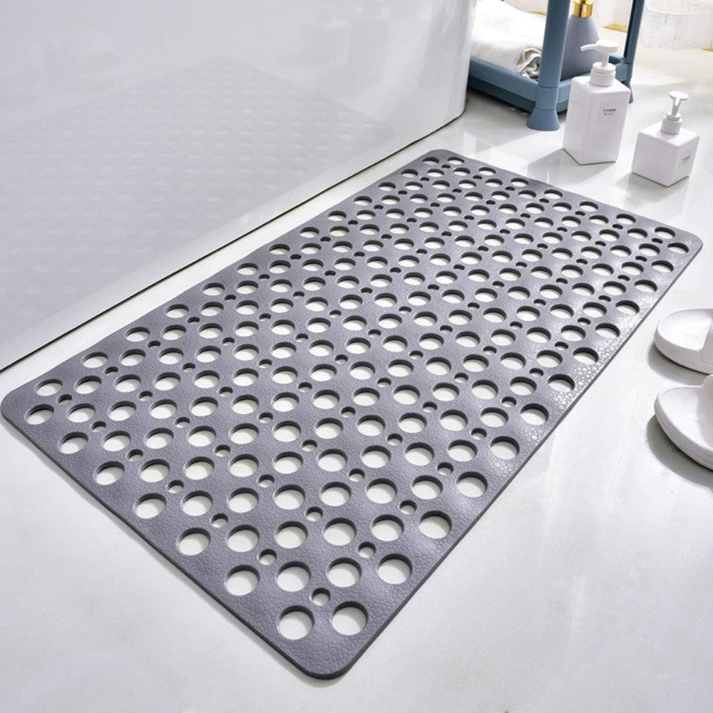 Non-slip PVC shower mat with suction cups and drainage holes by BROKLEN – view 8