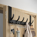 Aluminium over door hook rack for coats and towels by BROKLEN – view 5