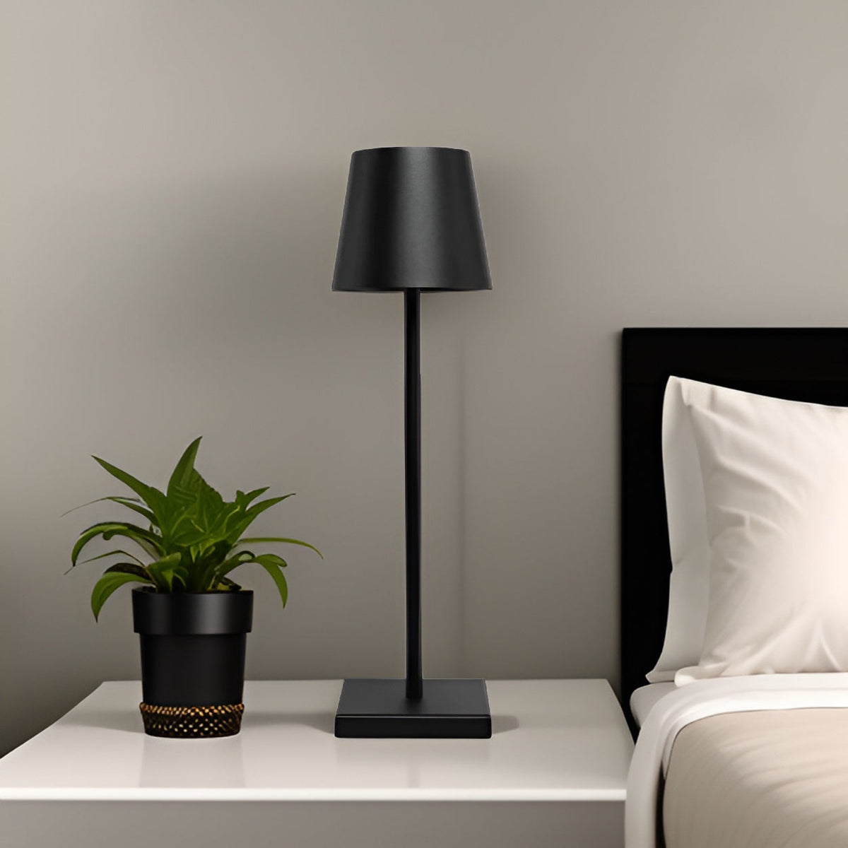 Waterproof rechargeable cordless LED table lamp by BROKLEN – view 3