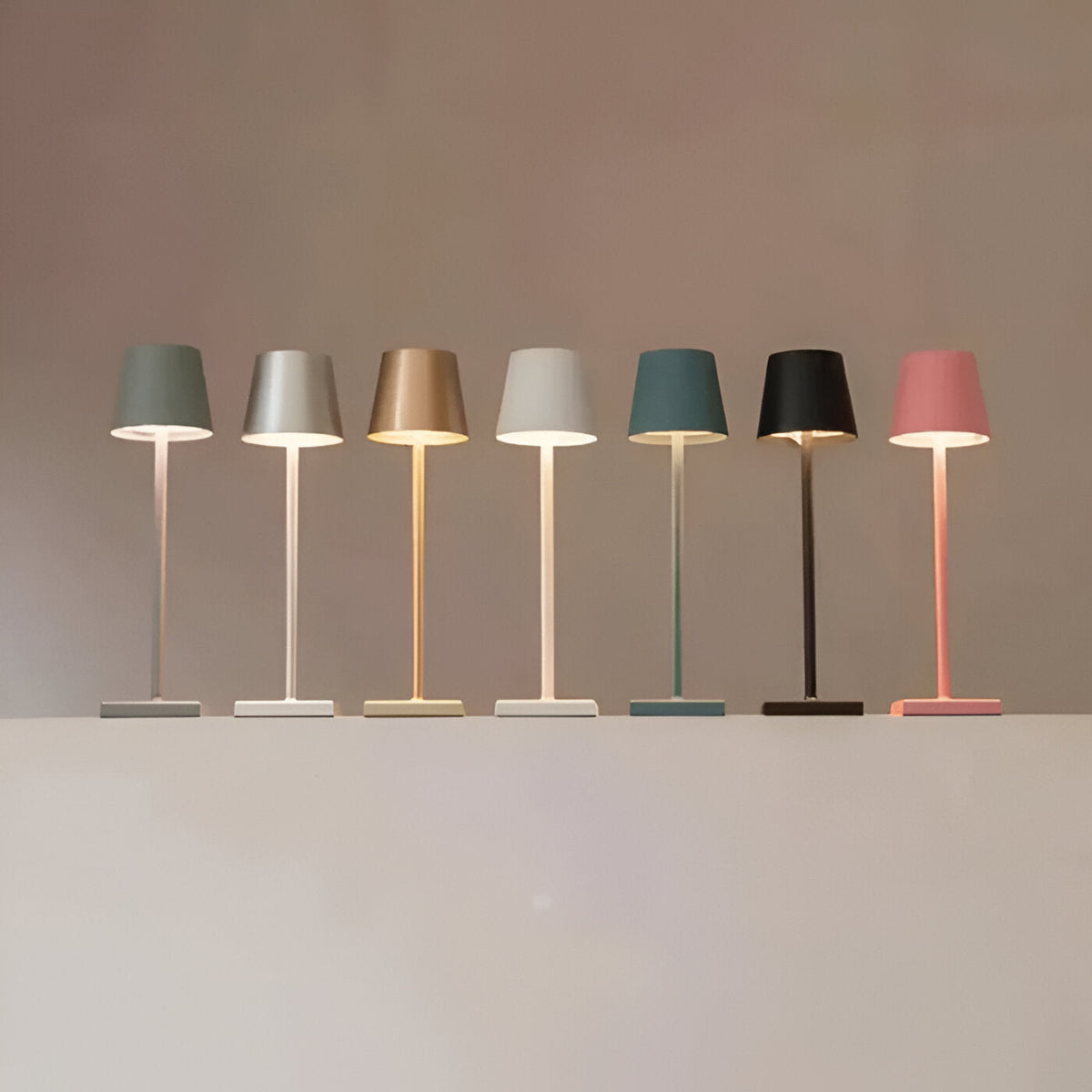 Waterproof rechargeable cordless LED table lamp by BROKLEN – view 4