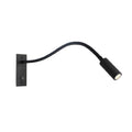 Flexible gooseneck LED reading wall light by BROKLEN