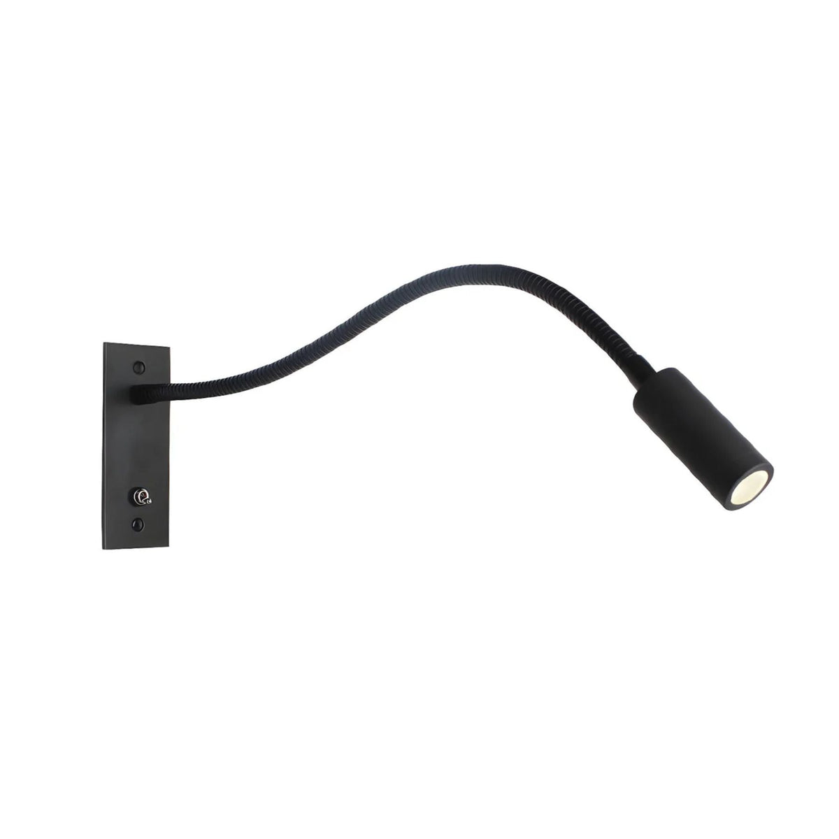 Flexible gooseneck LED reading wall light by BROKLEN