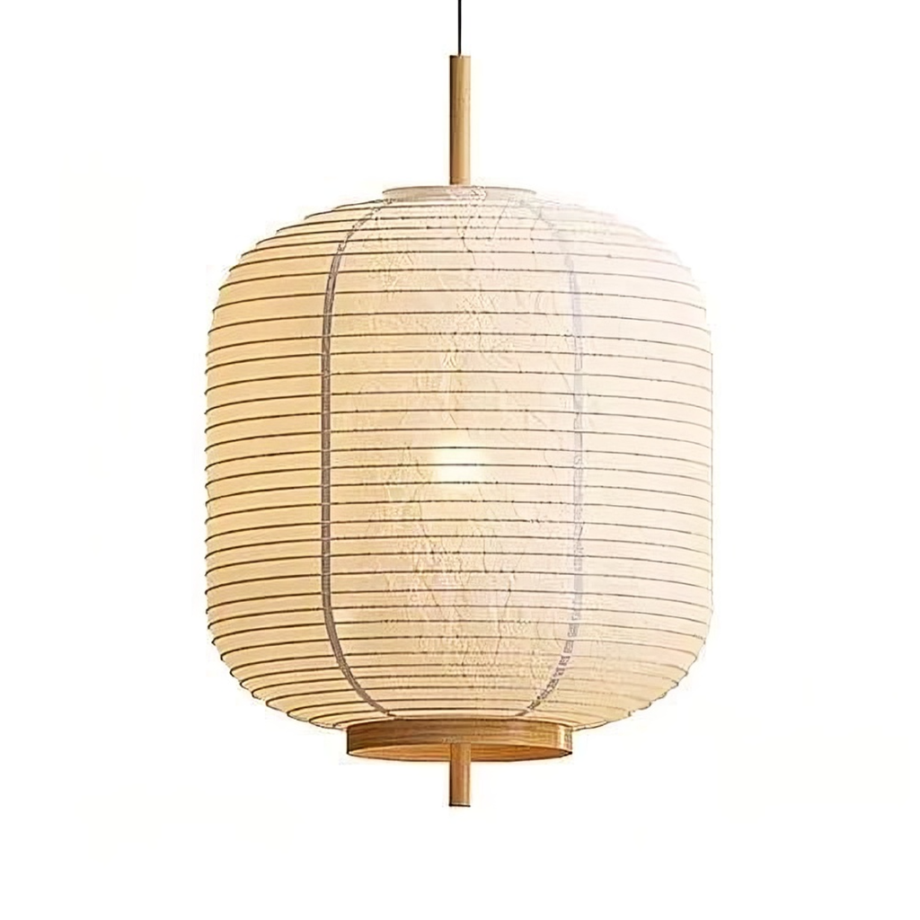 Japanese rice paper pendant light by BROKLEN – view 6