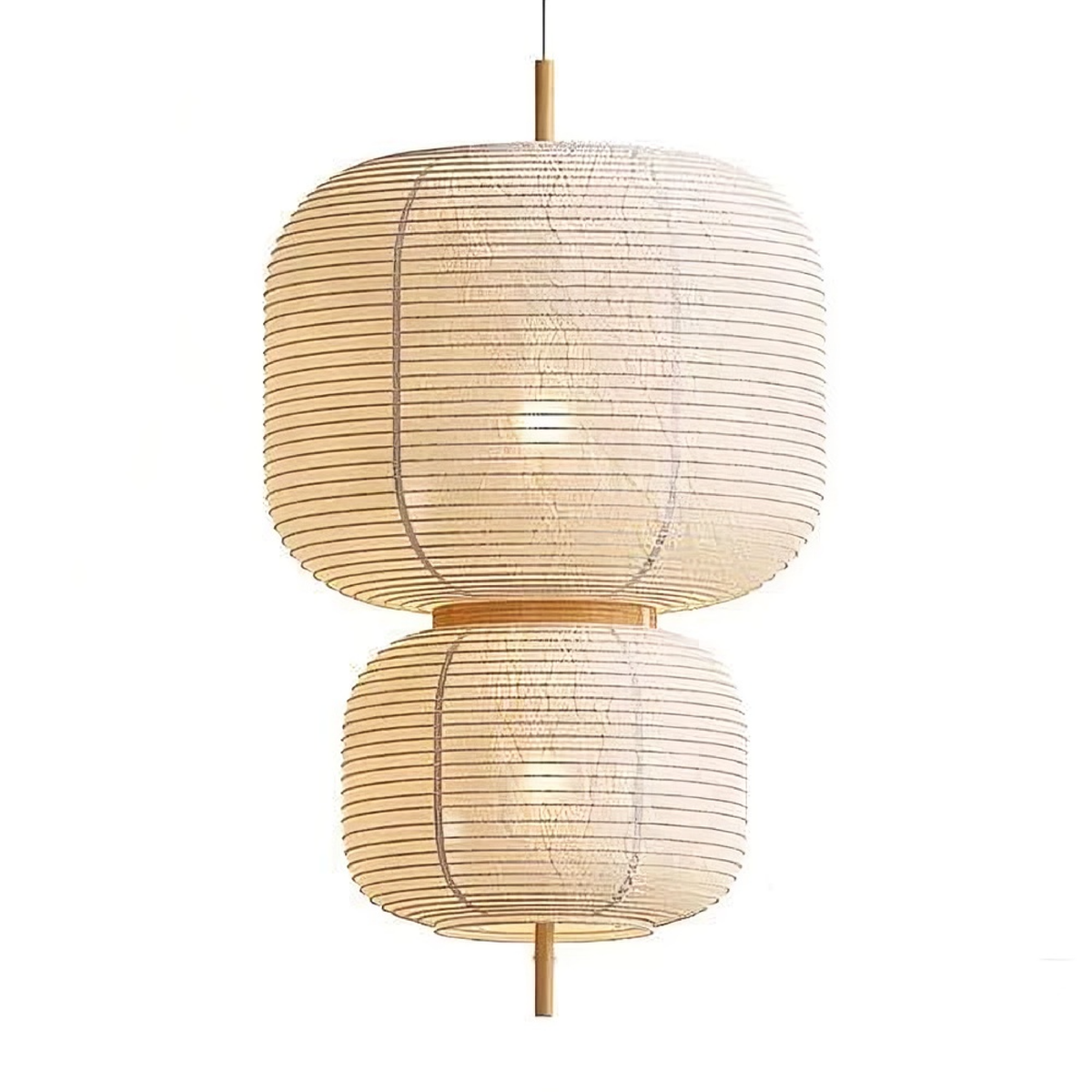 Japanese rice paper pendant light by BROKLEN – view 5