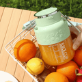 Portable USB rechargeable smoothie blender with 800ml jug by BROKLEN