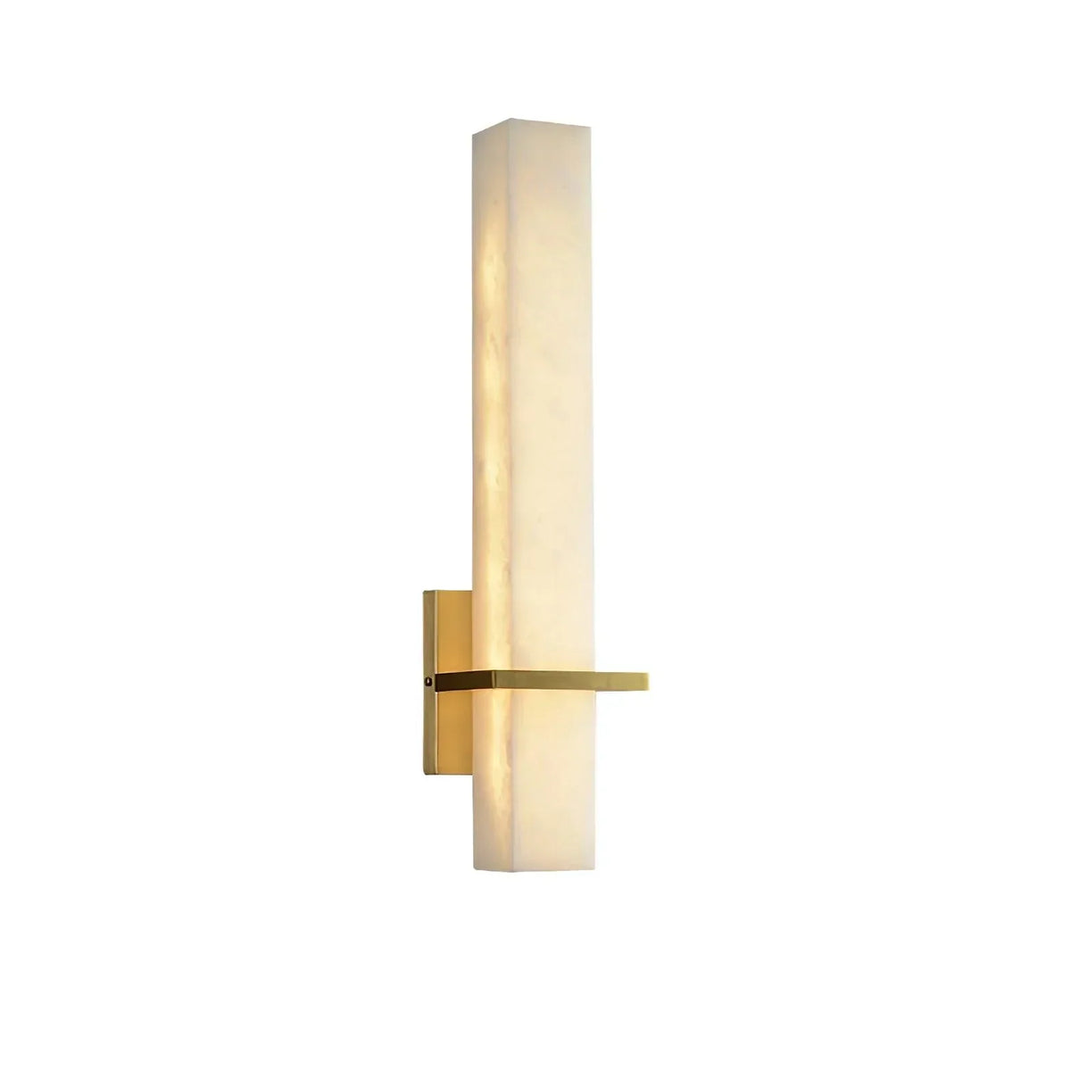 Modern rectangular alabaster LED wall light by BROKLEN – view 26