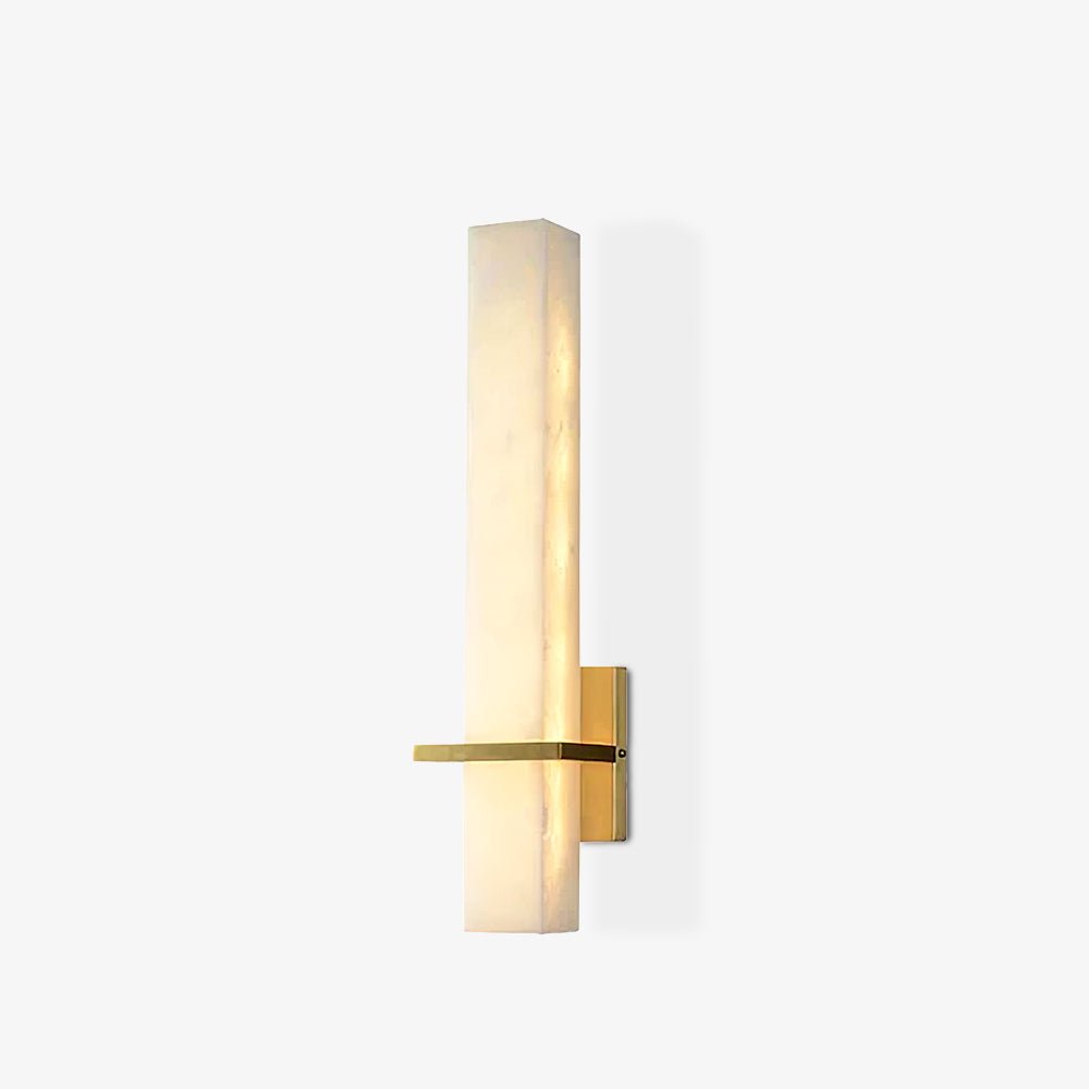 Modern rectangular alabaster LED wall light by BROKLEN – view 27