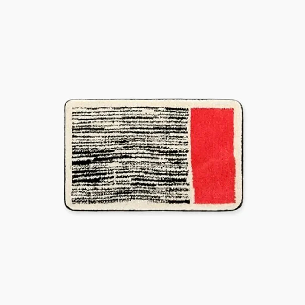 Scandinavian abstract pattern non-slip bath mat by BROKLEN – view 13