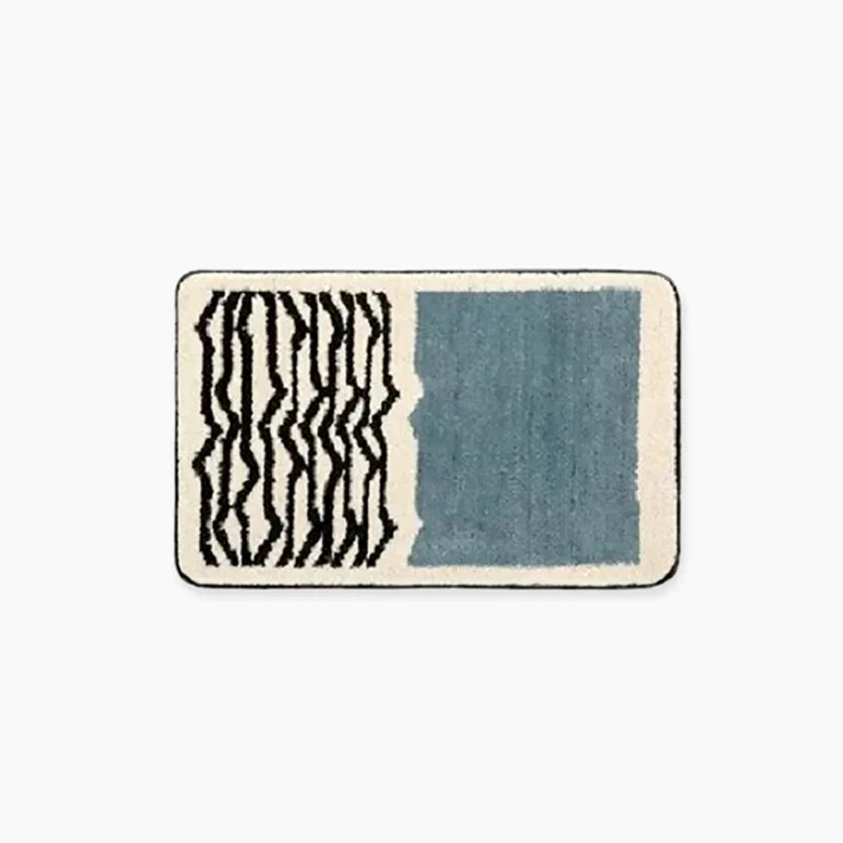Scandinavian abstract pattern non-slip bath mat by BROKLEN – view 14