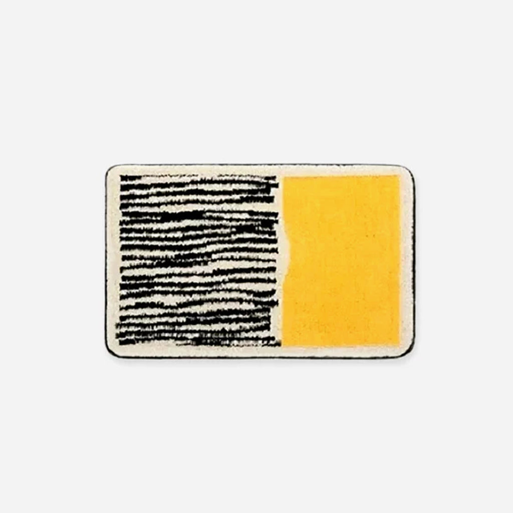 Scandinavian abstract pattern non-slip bath mat by BROKLEN – view 15