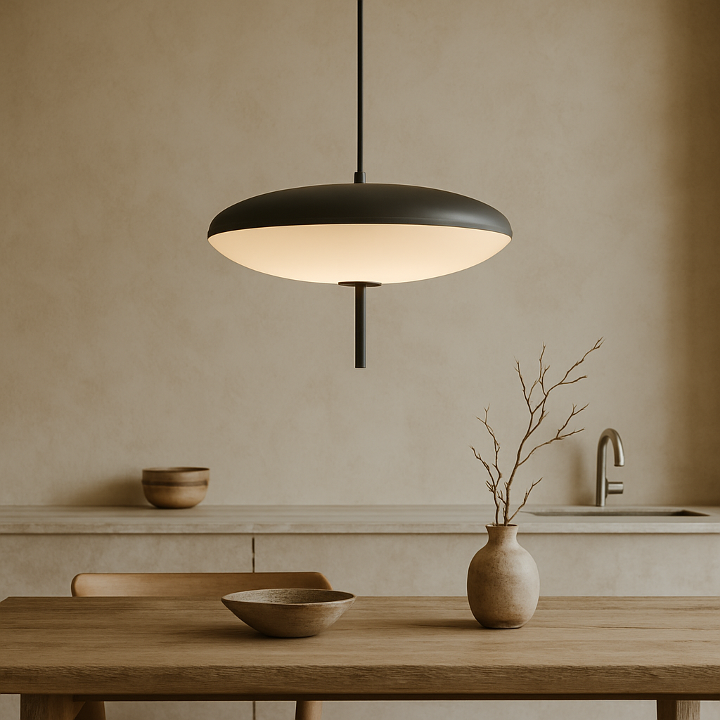 Nordic Scandinavian LED pendant light by BROKLEN