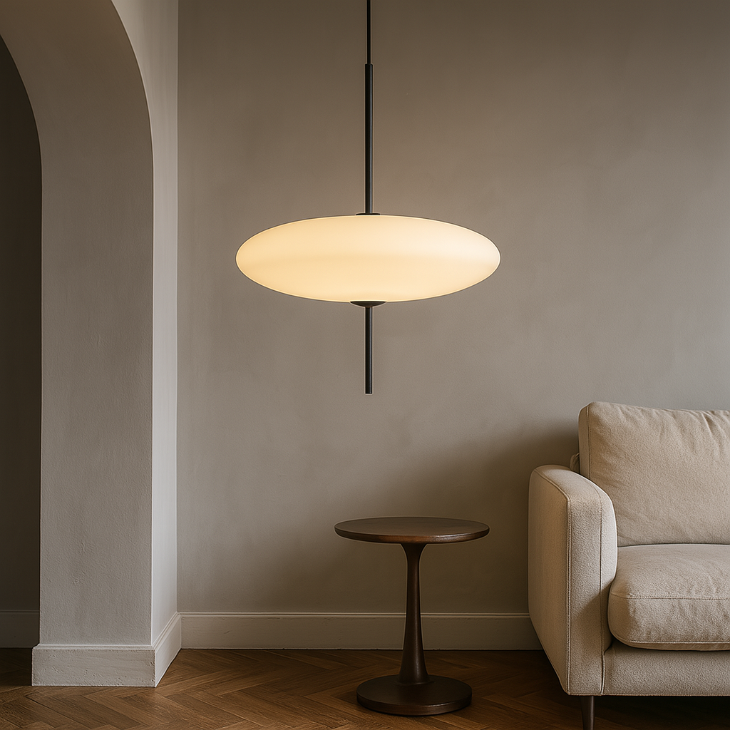 Nordic Scandinavian LED pendant light by BROKLEN – view 2