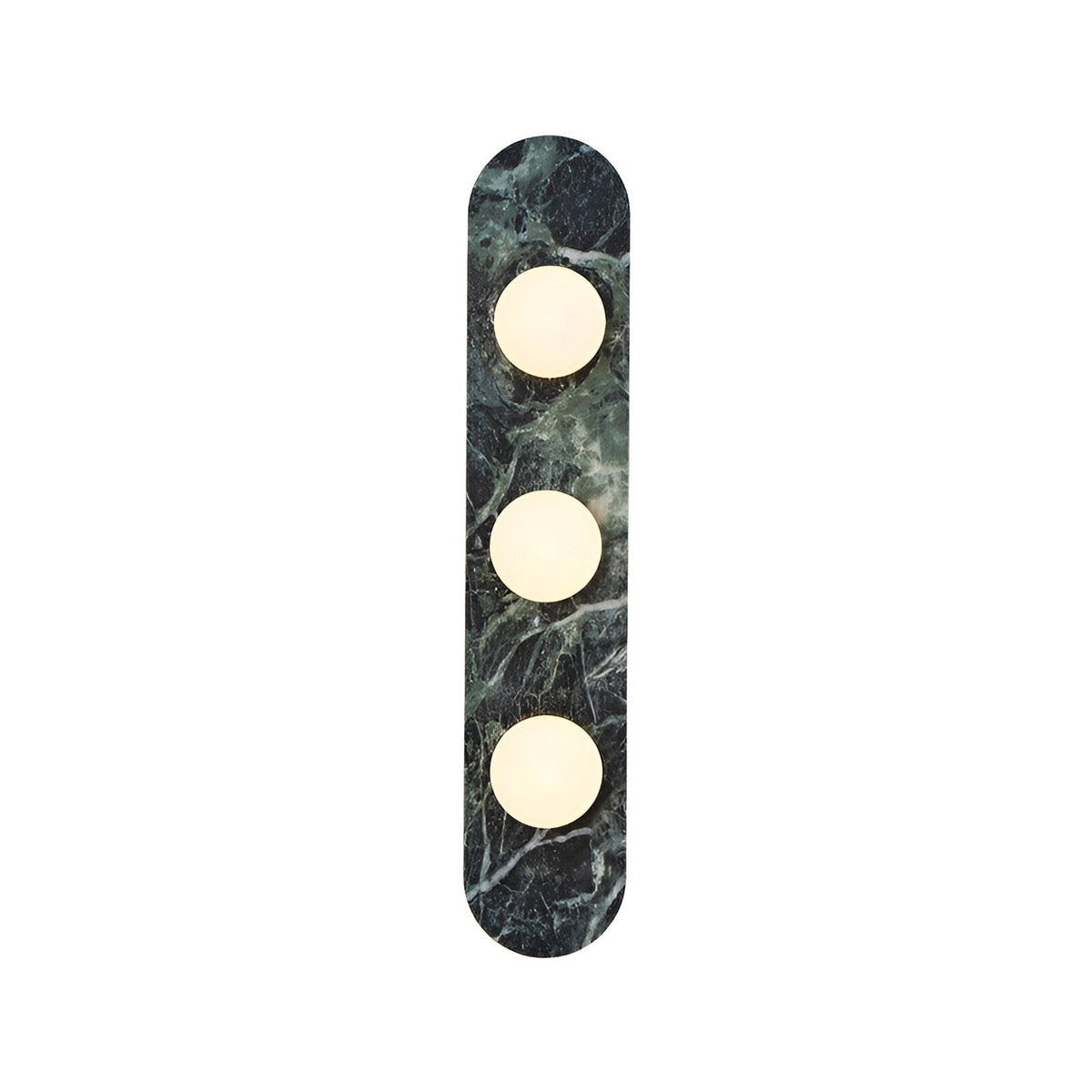 Marble wall light with round light points – Japandi wall sconce by BROKLEN – view 13