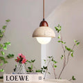 Modern mushroom stone pendant light by BROKLEN