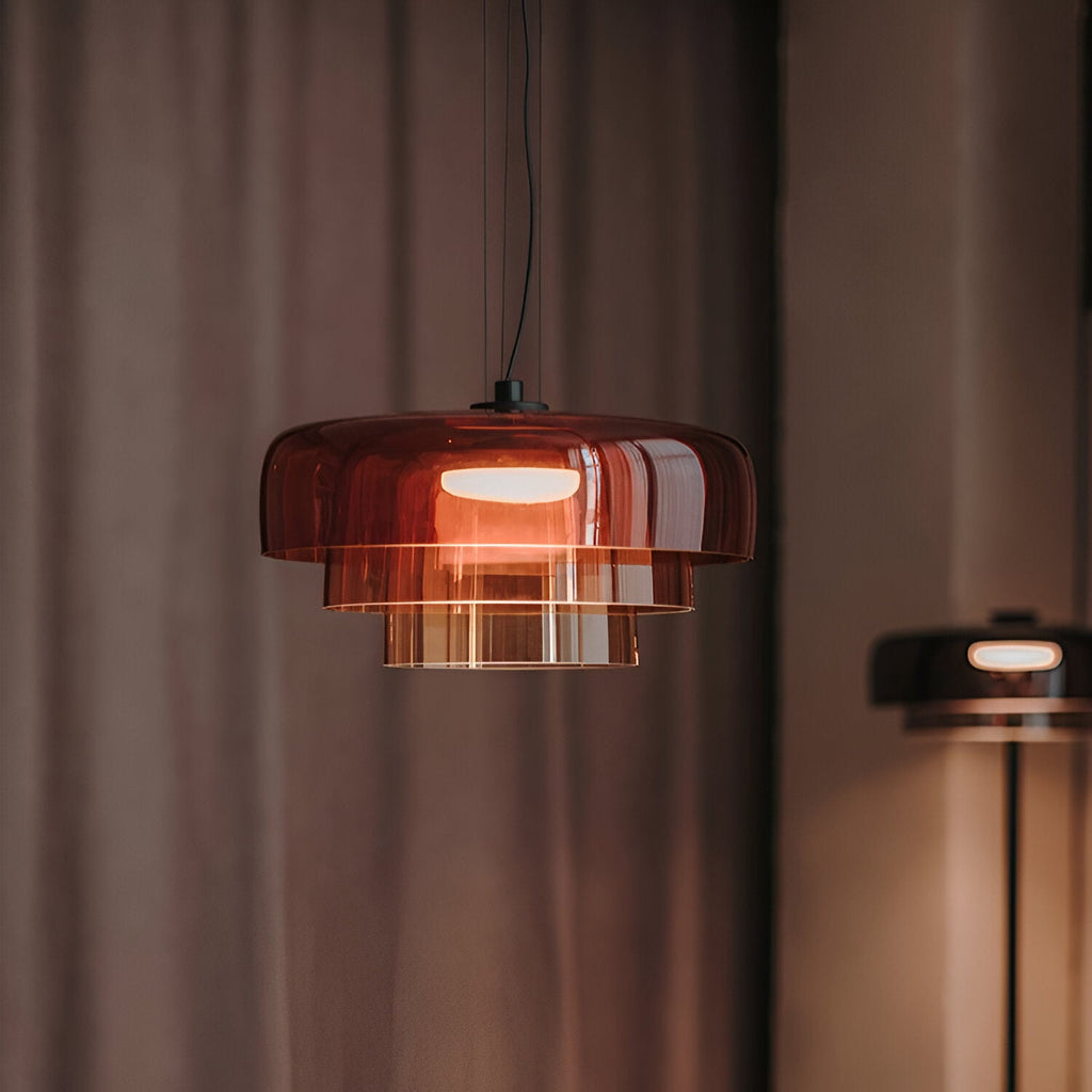 Nordic celestial glass pendant light by BROKLEN – view 3