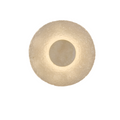 Layered acrylic art wall light – round sculptural wall sconce by BROKLEN