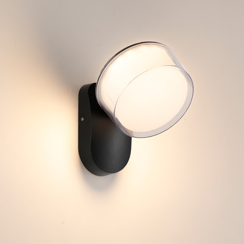Modern adjustable aluminium outdoor wall light by BROKLEN