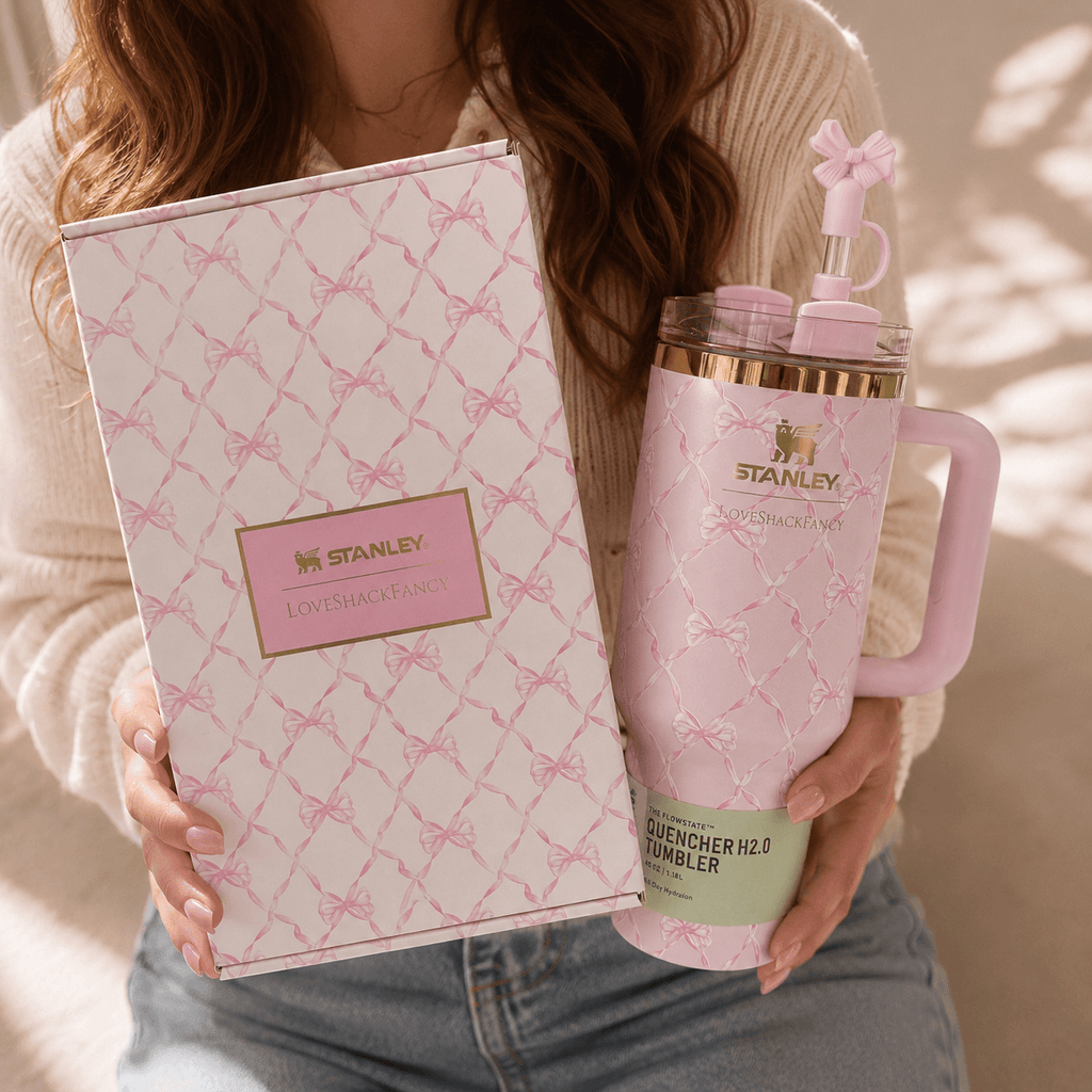 Pink Bow 40oz Tumbler Gift Set - view 5