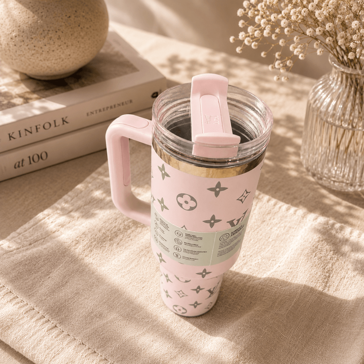 Luxe Monogram 40oz Tumbler - view 12