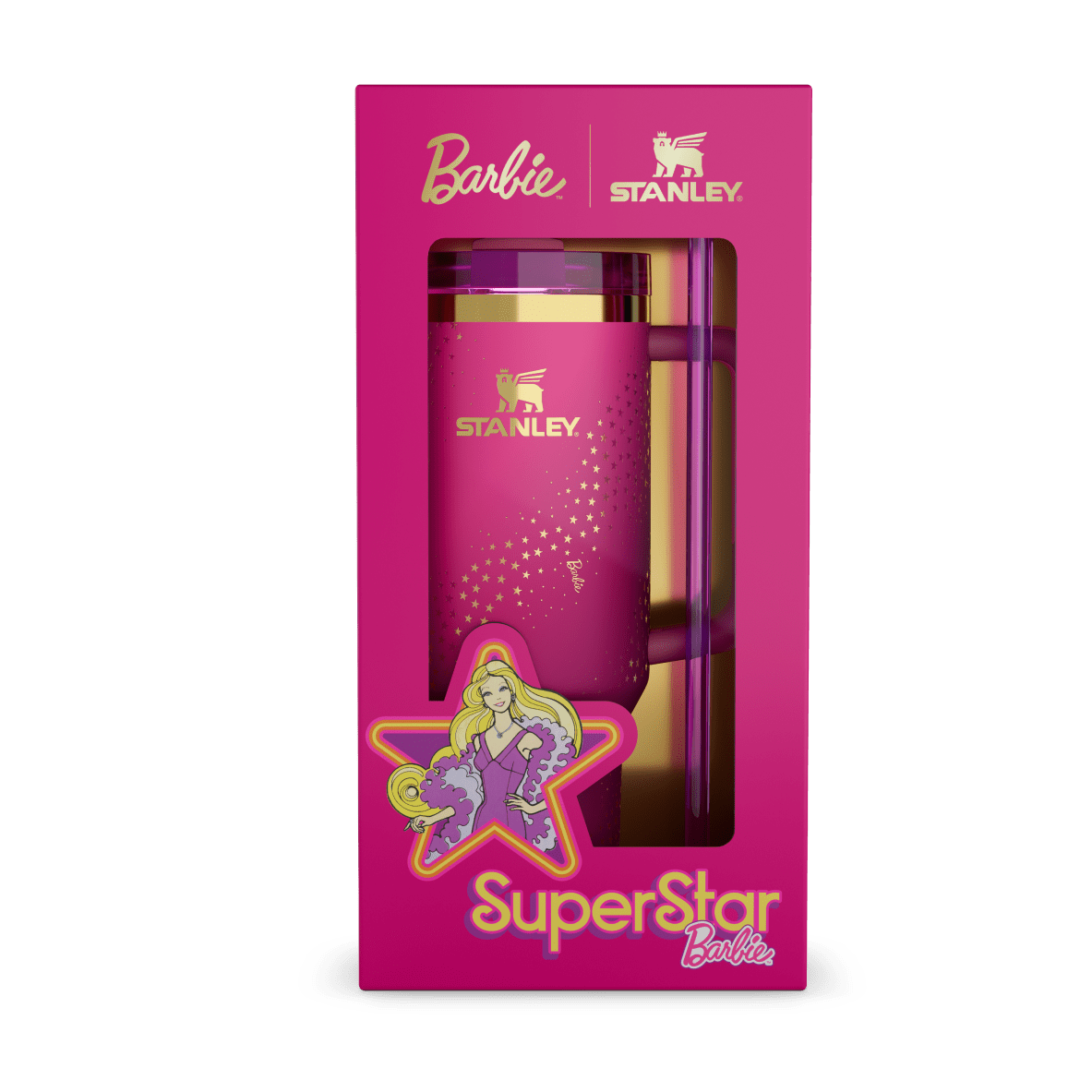 Stanley x Barbie Sparkling Star 40oz Insulated Tumbler