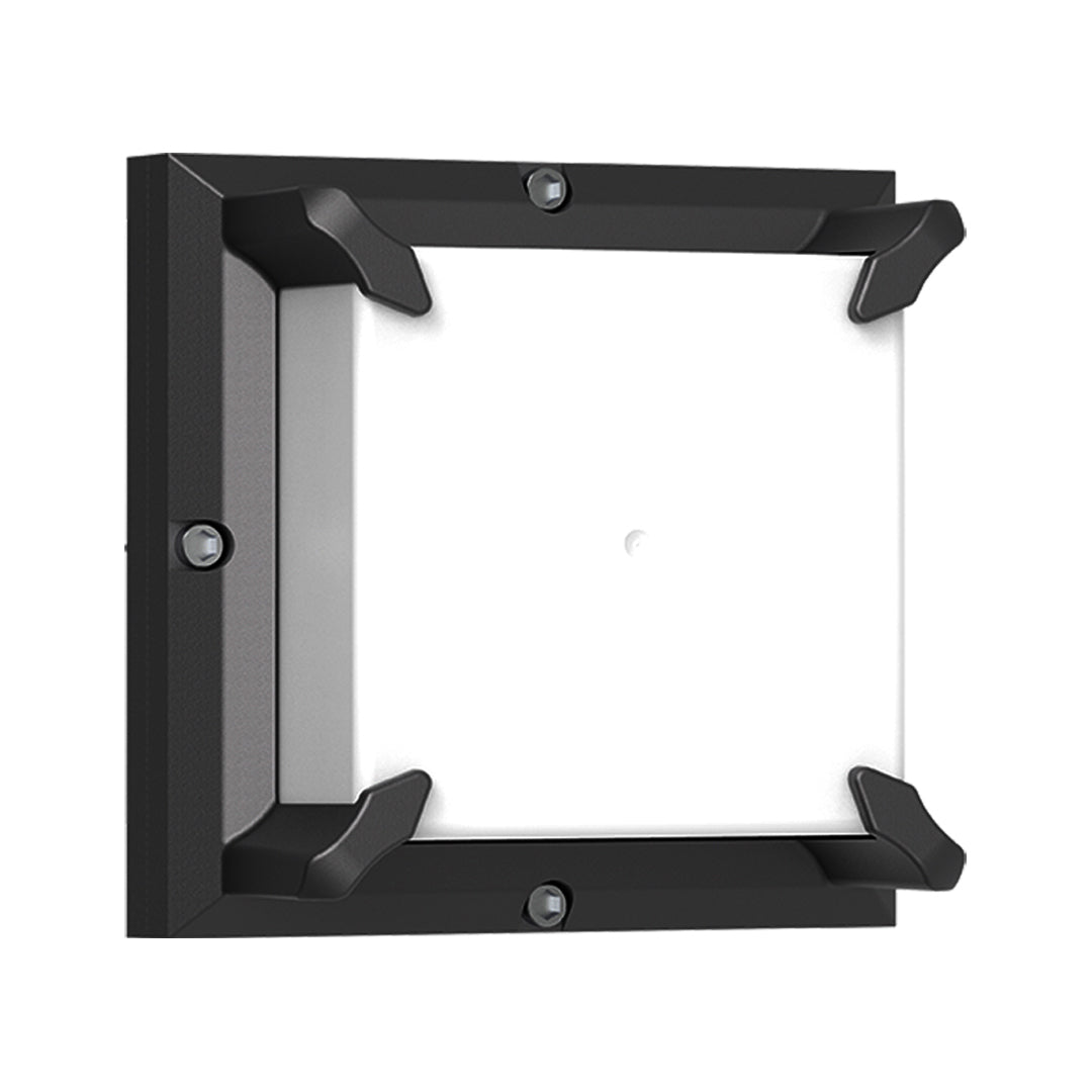 Square black waterproof LED outdoor wall light by BROKLEN – view 3