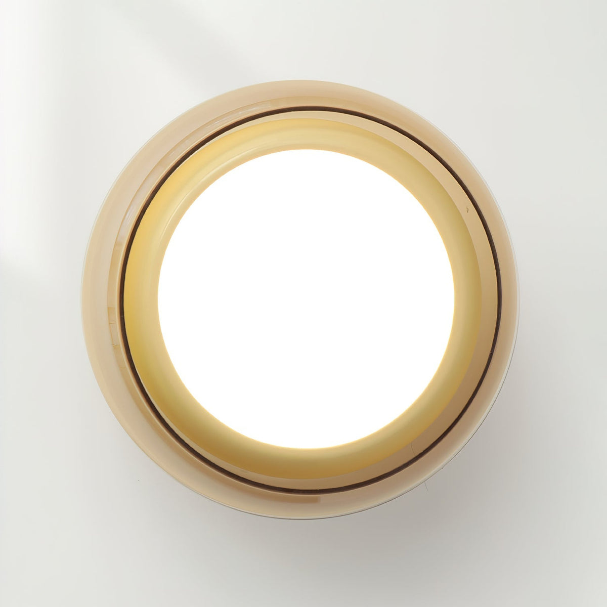 Retro tinted glass flush mount LED ceiling light by BROKLEN – view 10