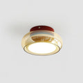 Retro tinted glass flush mount LED ceiling light by BROKLEN – view 15
