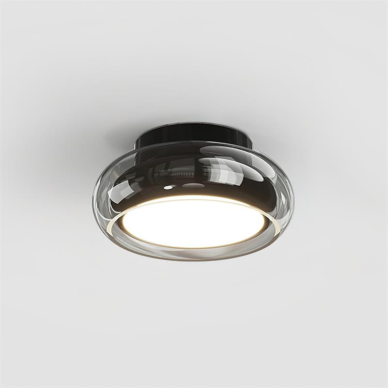 Retro tinted glass flush mount LED ceiling light by BROKLEN – view 16