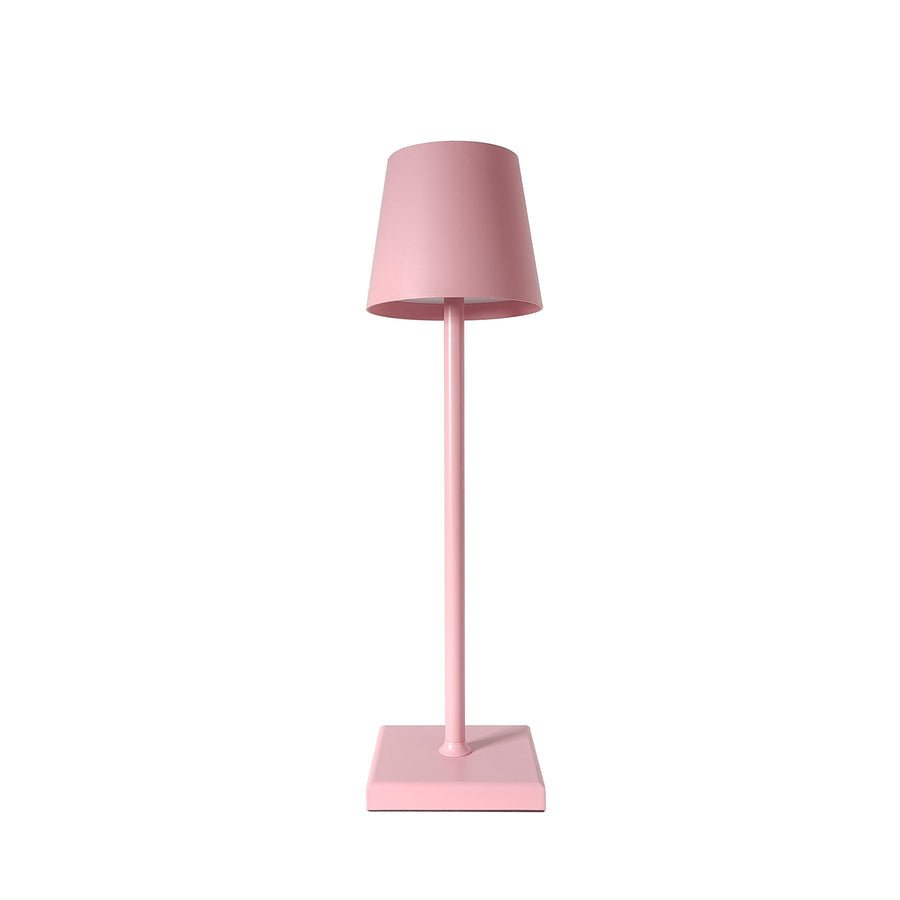 Cordless rechargeable Japandi table lamp in aluminium by BROKLEN – view 12