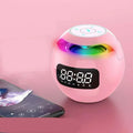 Bluetooth speaker digital alarm clock with RGB light by BROKLEN – view 4