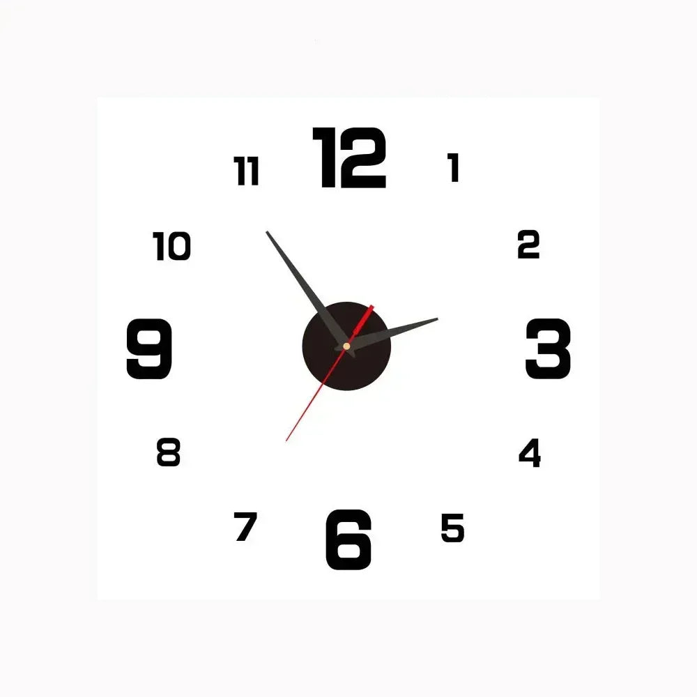 Silent non ticking modern round wall clock by BROKLEN – view 9