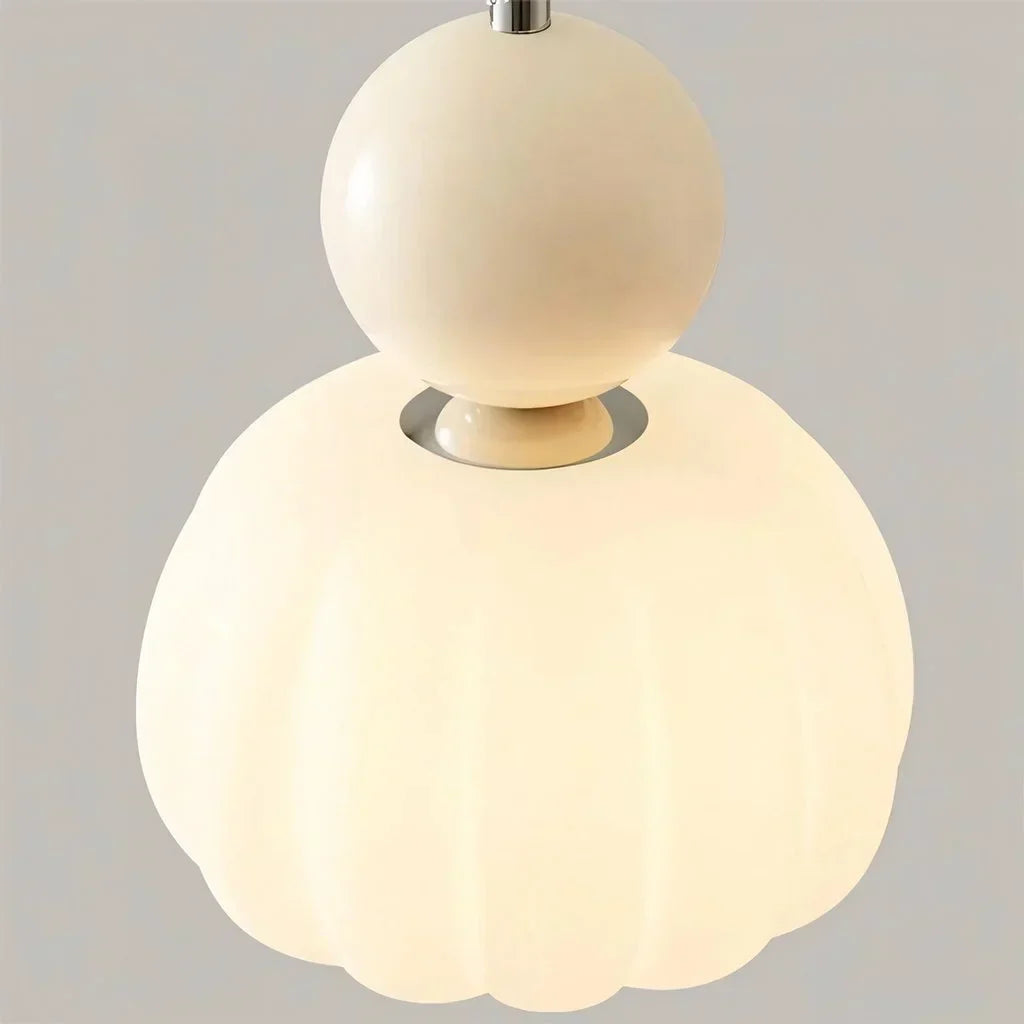 Japandi Decorative Globe Pendant Light – Modern Dining Pendant