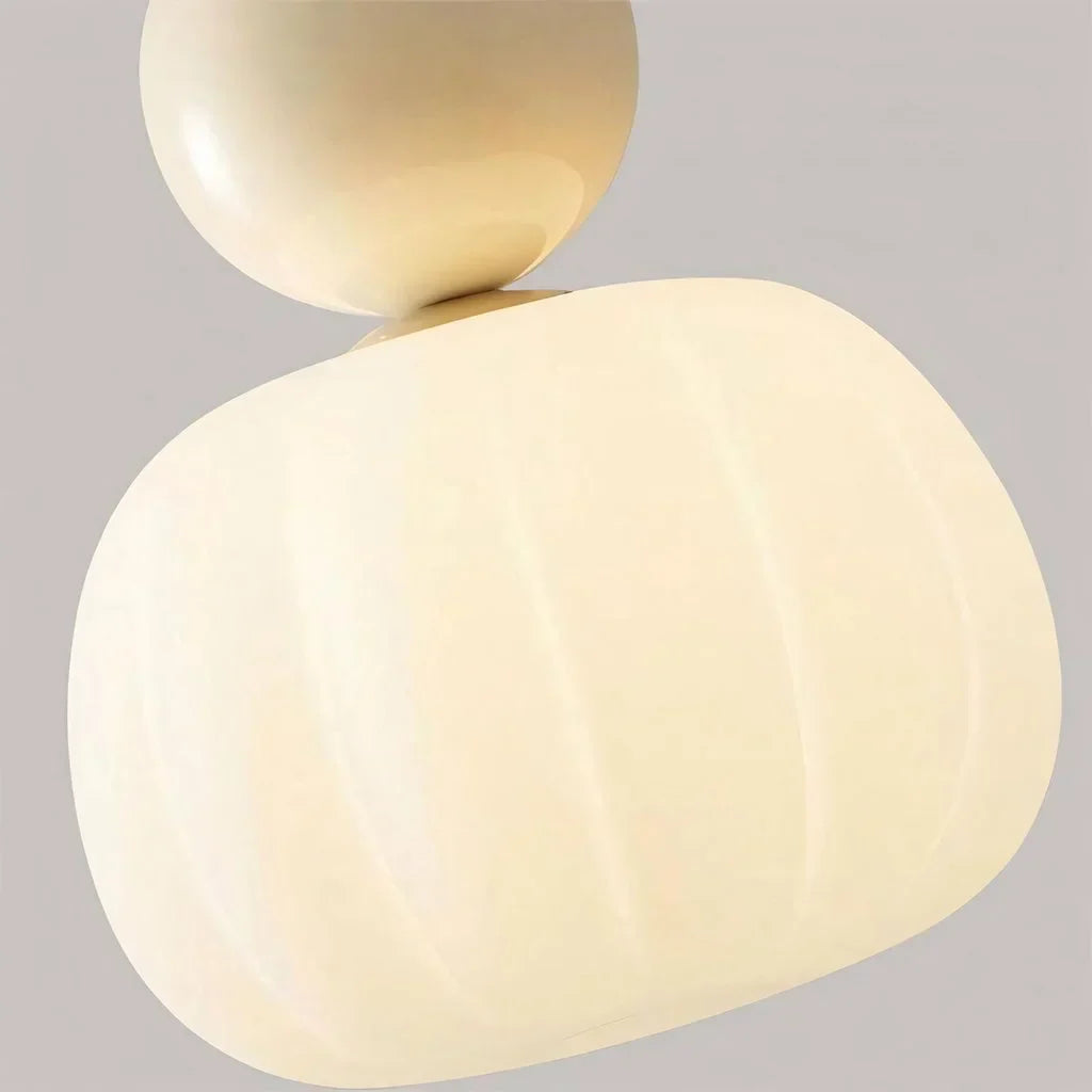 Japandi Decorative Globe Pendant Light – Modern Dining Pendant