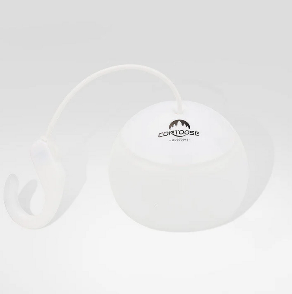 Portable rechargeable LED camping lantern with hanging hook by BROKLEN – view 8