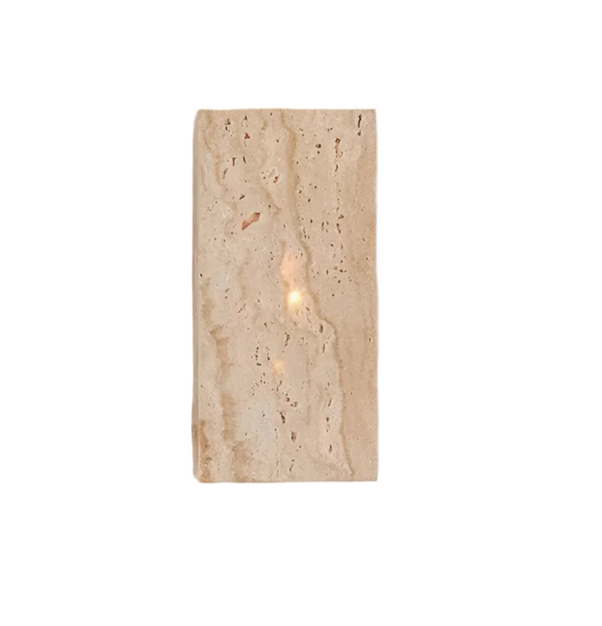 Natural travertine stone up down wall light by BROKLEN – view 27