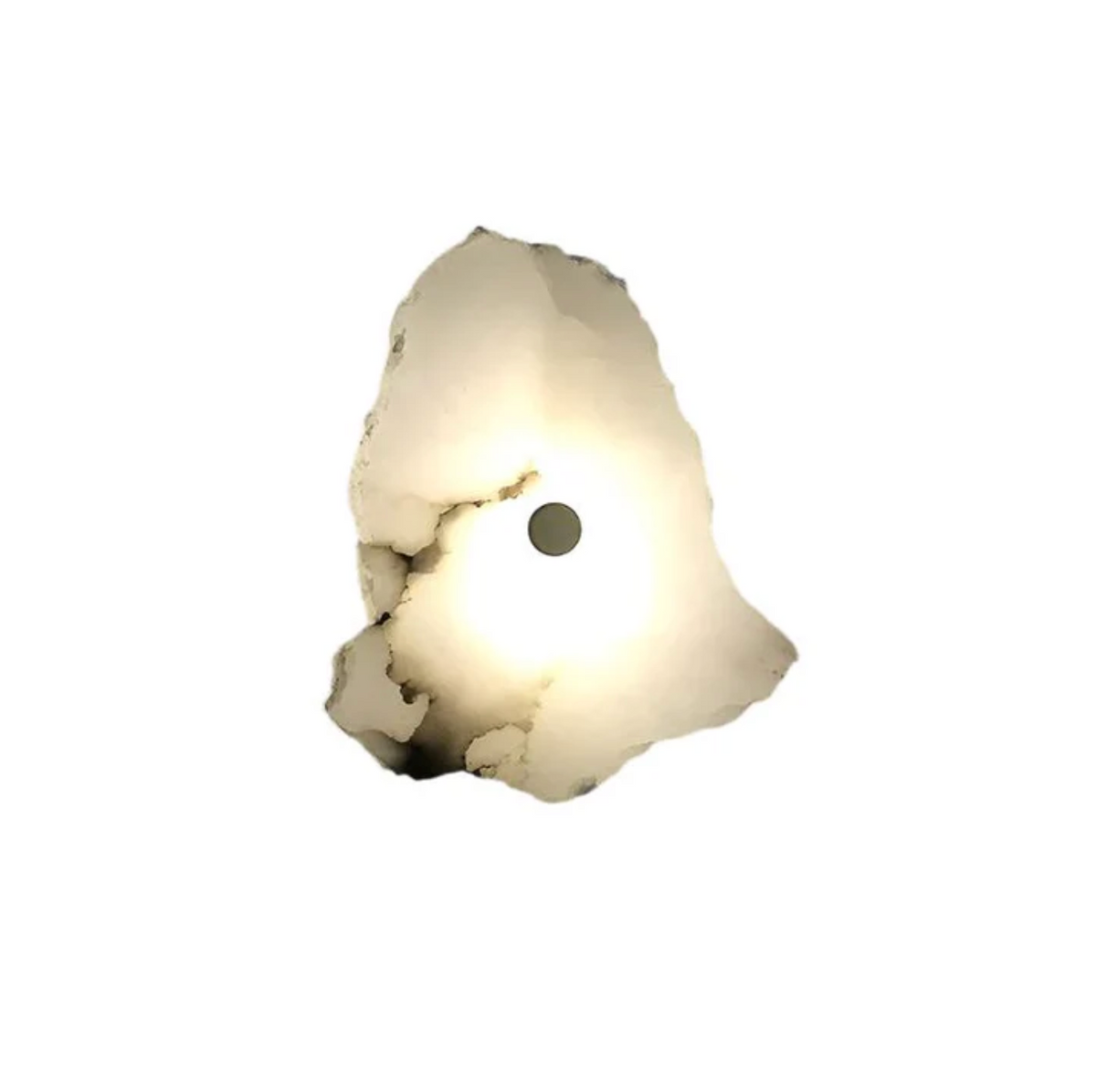 Organic stone shaped LED wall sconce by BROKLEN – view 10