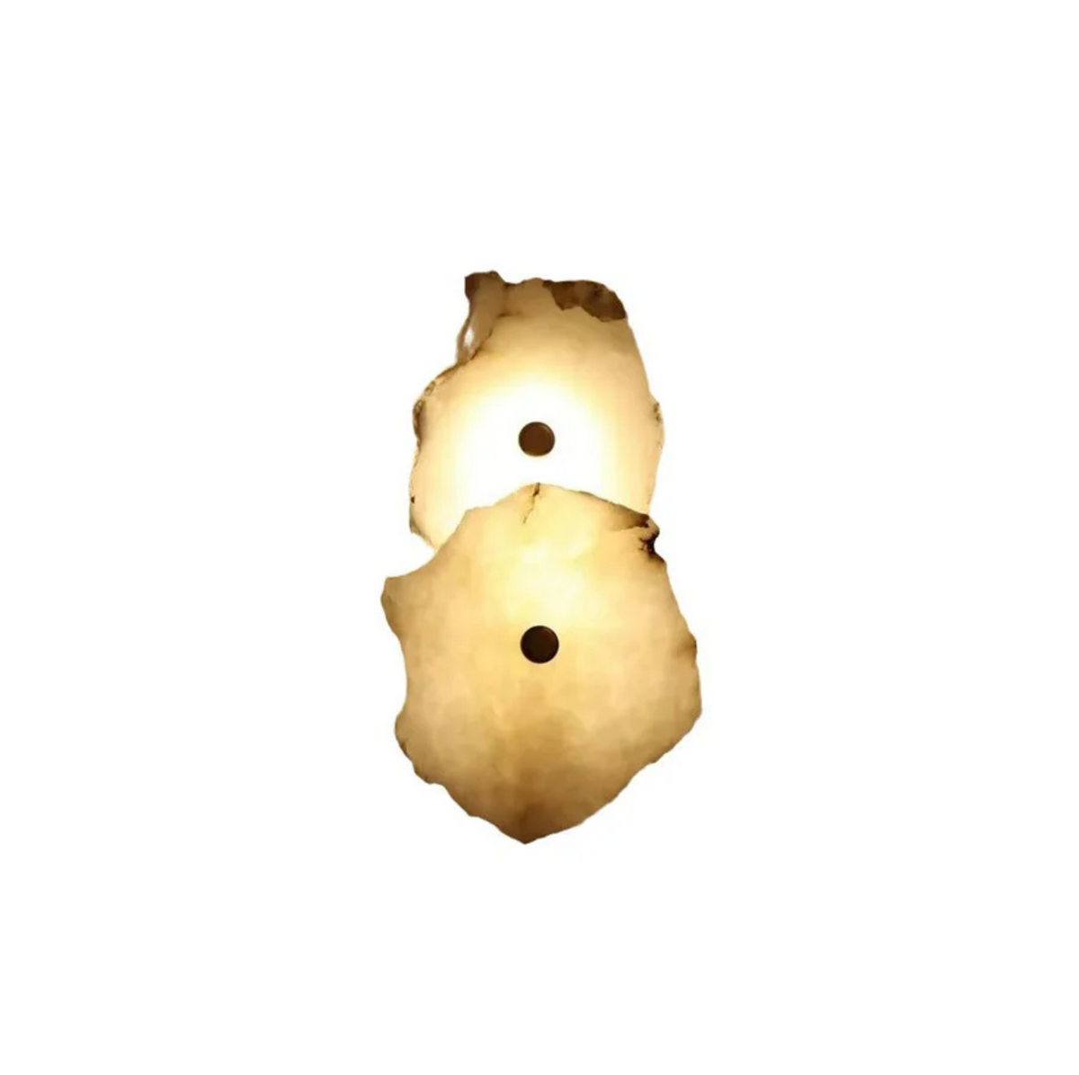 Organic stone shaped LED wall sconce by BROKLEN – view 12