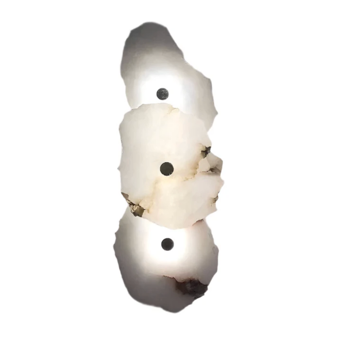 Organic stone shaped LED wall sconce by BROKLEN – view 13