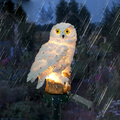Solar powered owl garden stake light by BROKLEN