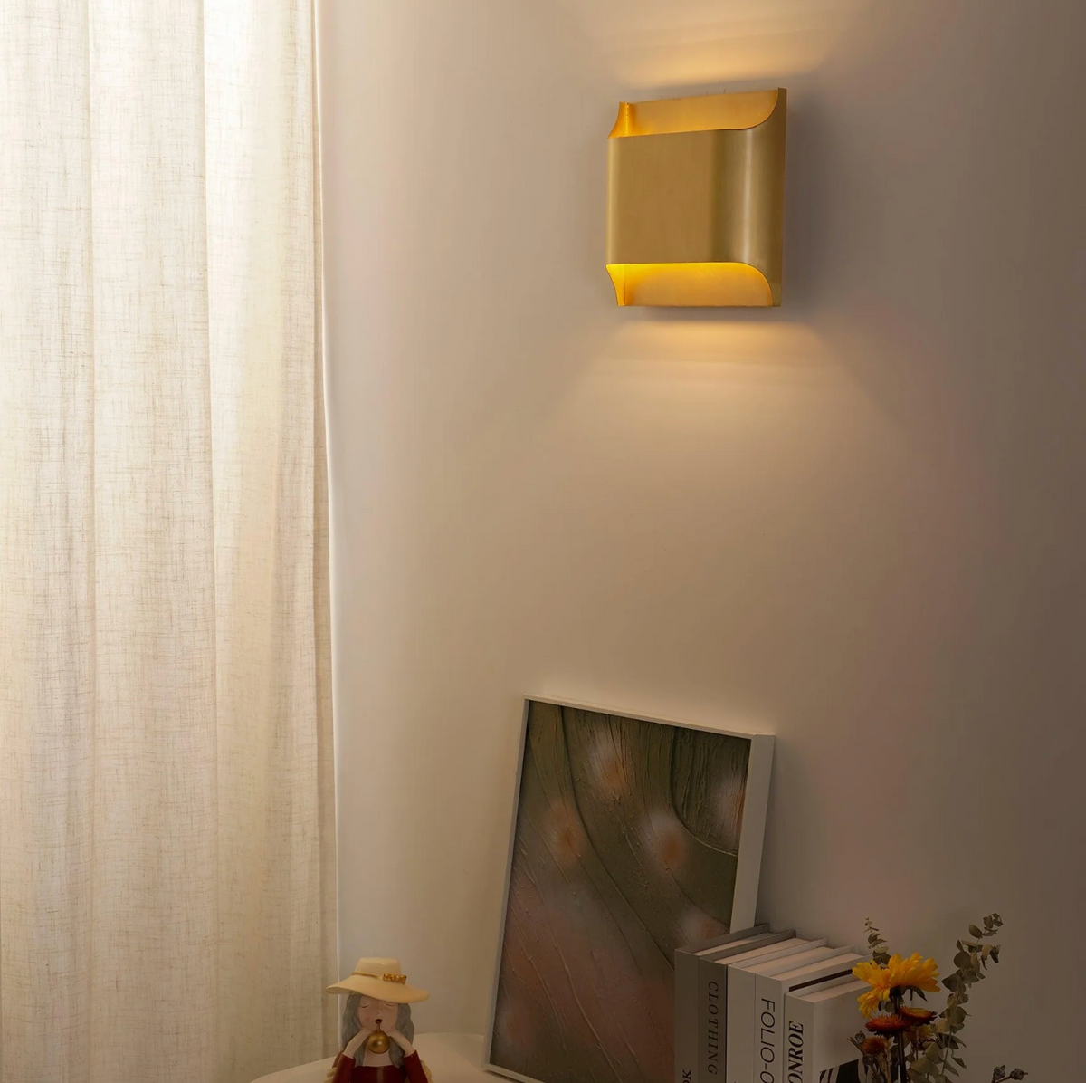 Up down LED cube wall light by BROKLEN