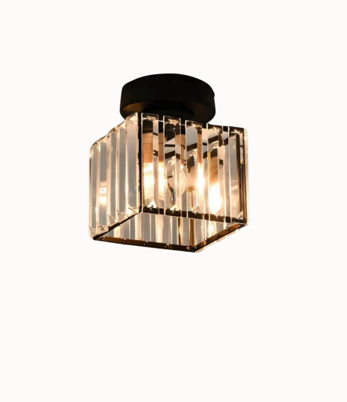 Crystal glass flush mount ceiling light by BROKLEN – view 7