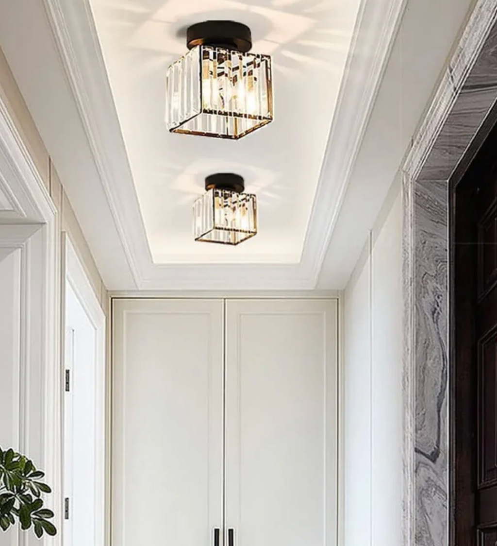 Crystal glass flush mount ceiling light by BROKLEN – view 38