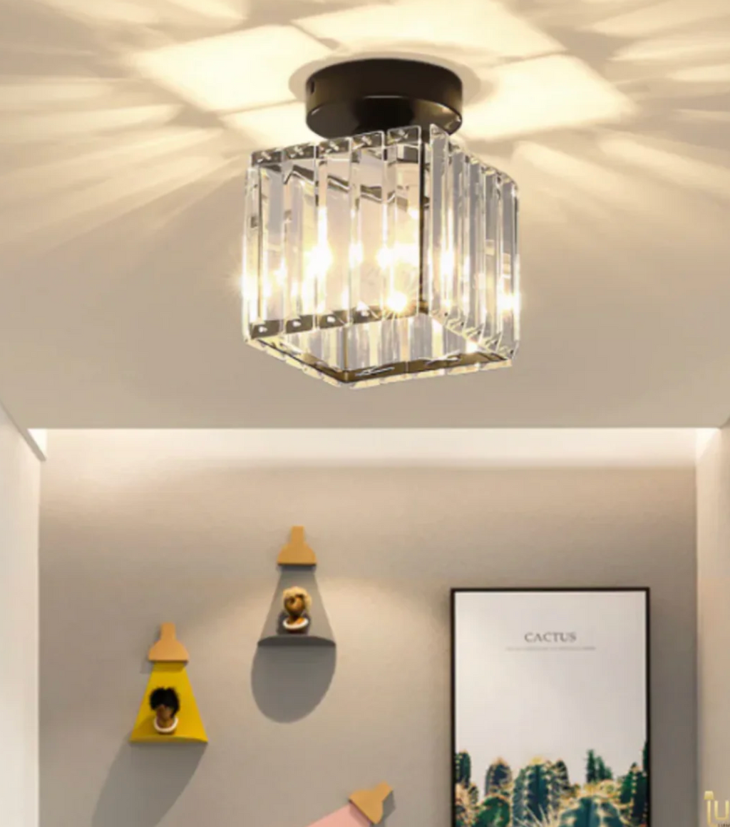 Crystal glass flush mount ceiling light by BROKLEN – view 16
