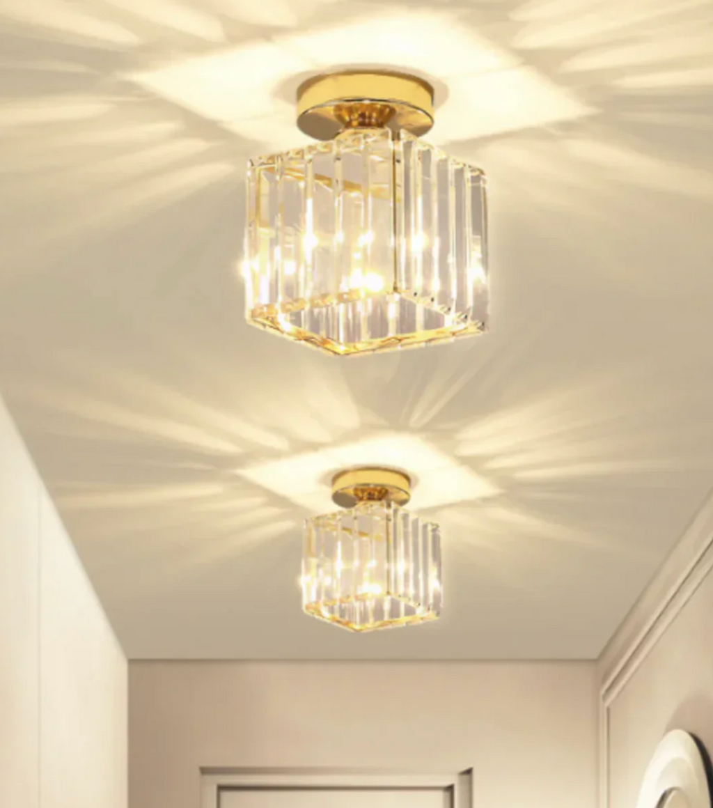 Crystal glass flush mount ceiling light by BROKLEN – view 19